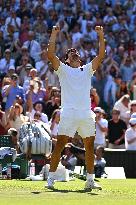 Wimbledon - Semi Final Round - Carlos Alcaraz v Taylor Fritz