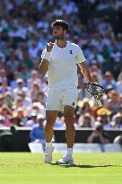 Wimbledon - Semi Final Round - Carlos Alcaraz v Taylor Fritz