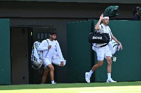 Wimbledon - Semi Final Round - Carlos Alcaraz v Taylor Fritz