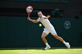 Wimbledon - Semi Final Round - Carlos Alcaraz v Taylor Fritz