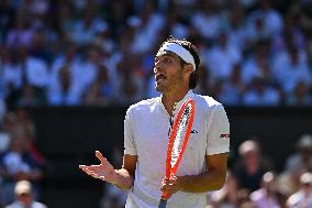 Wimbledon - Semi Final Round - Carlos Alcaraz v Taylor Fritz