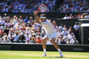 Wimbledon - Semi Final Round - Carlos Alcaraz v Taylor Fritz