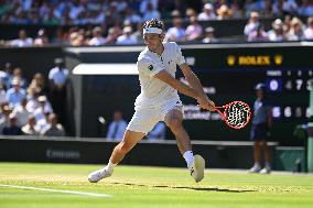 Wimbledon - Semi Final Round - Carlos Alcaraz v Taylor Fritz