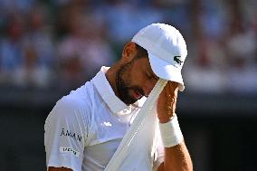 Wimbledon - Semi Final Round - Jannik Sinner vNovak Djokovic