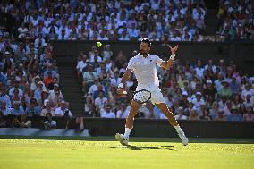 Wimbledon - Semi Final Round - Jannik Sinner vNovak Djokovic