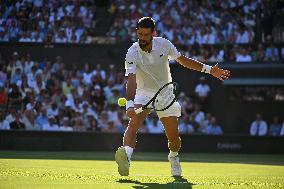 Wimbledon - Semi Final Round - Jannik Sinner vNovak Djokovic