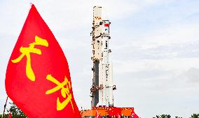 Hainan Wenchang Tianzhou 9 Cargo Craft - China