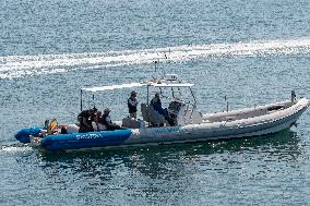 King Juan Carlos Enjoys A Day At The Regatta - Sanxenxo