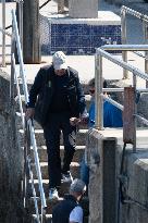 King Juan Carlos Enjoys A Day At The Regatta - Sanxenxo