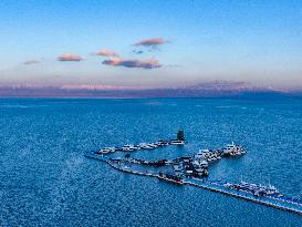 Erlangjian scenic spot of Qinghai Lake - China