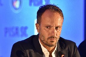 CALCIO - Serie A - Presentation of new Pisa SC's head coach Alberto Gilardino