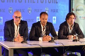 CALCIO - Serie A - Presentation of new Pisa SC's head coach Alberto Gilardino