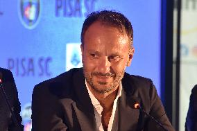 CALCIO - Serie A - Presentation of new Pisa SC's head coach Alberto Gilardino