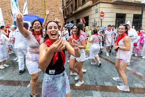 Laying of the handkerchief to the Torico - Spain