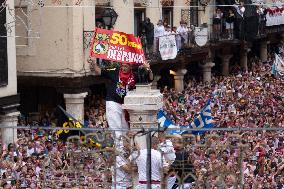 Laying of the handkerchief to the Torico - Spain