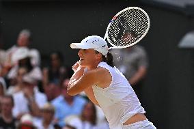 Iga Swiatek Wins A First Wimbledon Championship - London
