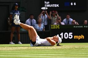 Iga Swiatek Wins A First Wimbledon Championship - London