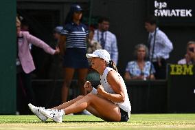 Iga Swiatek Wins A First Wimbledon Championship - London