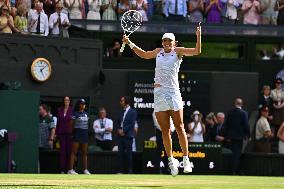 Iga Swiatek Wins A First Wimbledon Championship - London