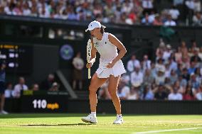 Iga Swiatek Wins A First Wimbledon Championship - London