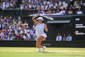 Iga Swiatek Wins A First Wimbledon Championship - London