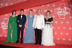 NO TABLOIDS - 76th Monaco Red Cross Gala-Monaco