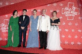 NO TABLOIDS - 76th Monaco Red Cross Gala-Monaco