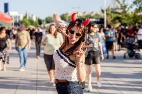 AC/DC Concert At The Wanda Metropolitano - Madrid