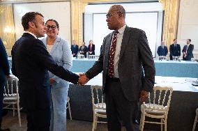Macron Hosts New Caledonia Summit Conclusion - Paris