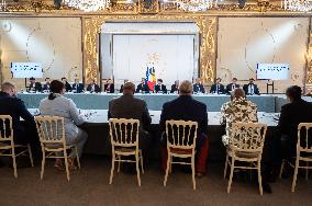 Macron Hosts New Caledonia Summit Conclusion - Paris