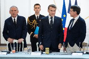 Macron Hosts New Caledonia Summit Conclusion - Paris