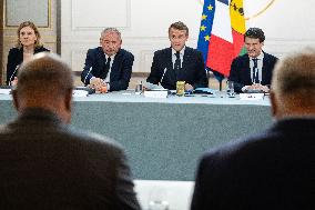 Macron Hosts New Caledonia Summit Conclusion - Paris