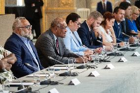 Macron Hosts New Caledonia Summit Conclusion - Paris