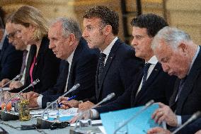 Macron Hosts New Caledonia Summit Conclusion - Paris