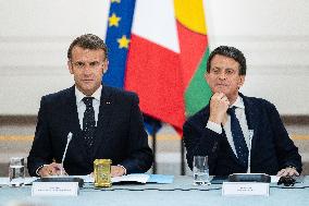 Macron Hosts New Caledonia Summit Conclusion - Paris