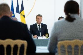 Macron Hosts New Caledonia Summit Conclusion - Paris