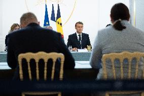 Macron Hosts New Caledonia Summit Conclusion - Paris