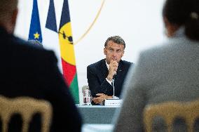 Macron Hosts New Caledonia Summit Conclusion - Paris