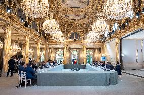 Macron Hosts New Caledonia Summit Conclusion - Paris