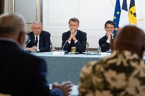 Macron Hosts New Caledonia Summit Conclusion - Paris