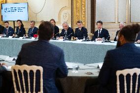 Macron Hosts New Caledonia Summit Conclusion - Paris