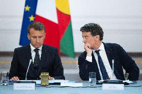 Macron Hosts New Caledonia Summit Conclusion - Paris
