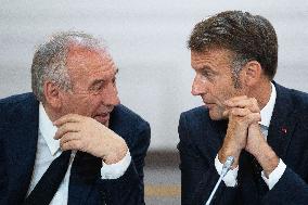Macron Hosts New Caledonia Summit Conclusion - Paris