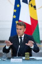 Macron Hosts New Caledonia Summit Conclusion - Paris