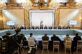 Macron Hosts New Caledonia Summit Conclusion - Paris