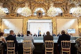 Macron Hosts New Caledonia Summit Conclusion - Paris