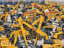 China Construction Machinery Industry Export Increased