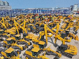 China Construction Machinery Industry Export Increased