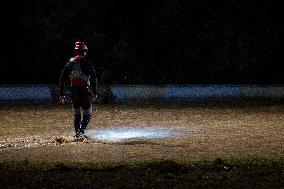 Rainfall Caused By The Storm In The Province Of Barcelona