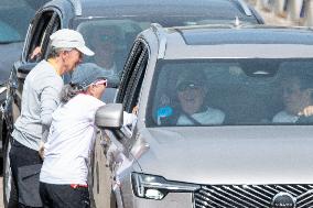 King Juan Carlos Goes Sailing With Infanta Elena - Sanxenxo